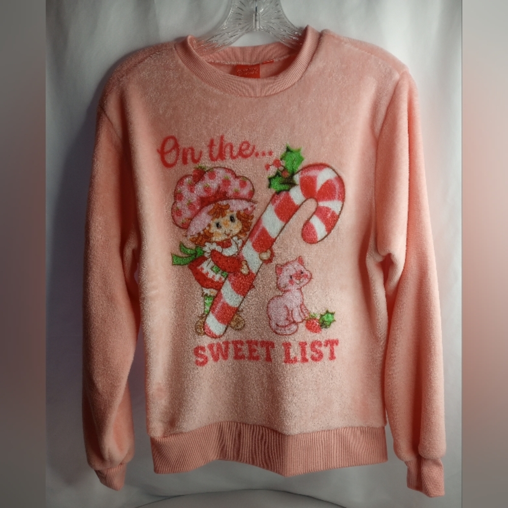 *Strawberry Shortcake Long Sleeve Sweater Size M
